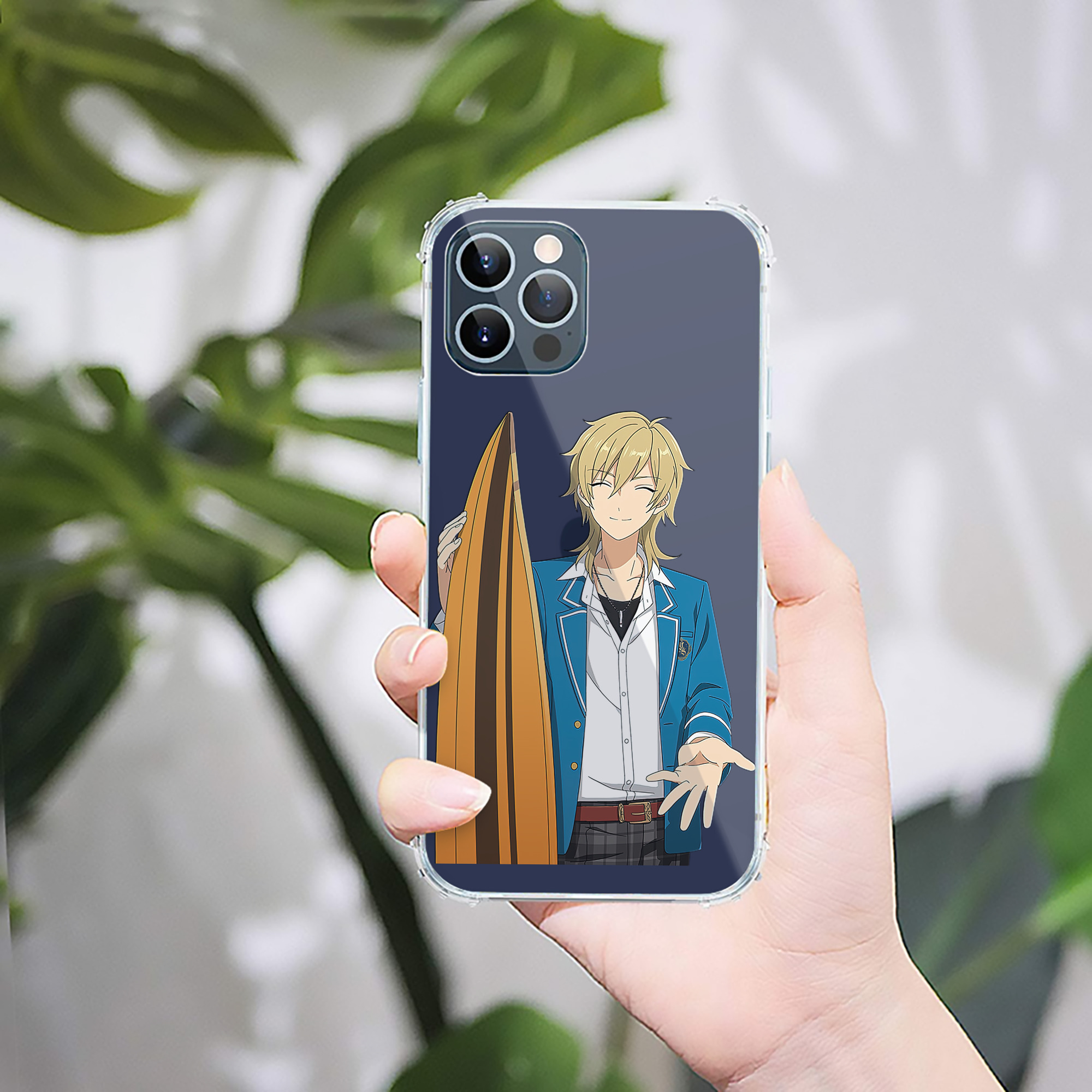 （画像用） あんさんぶるスターズ! Ensemble Stars 【iPhone 12シリーズ対応】透明スマホケース（クリアソフトケース）